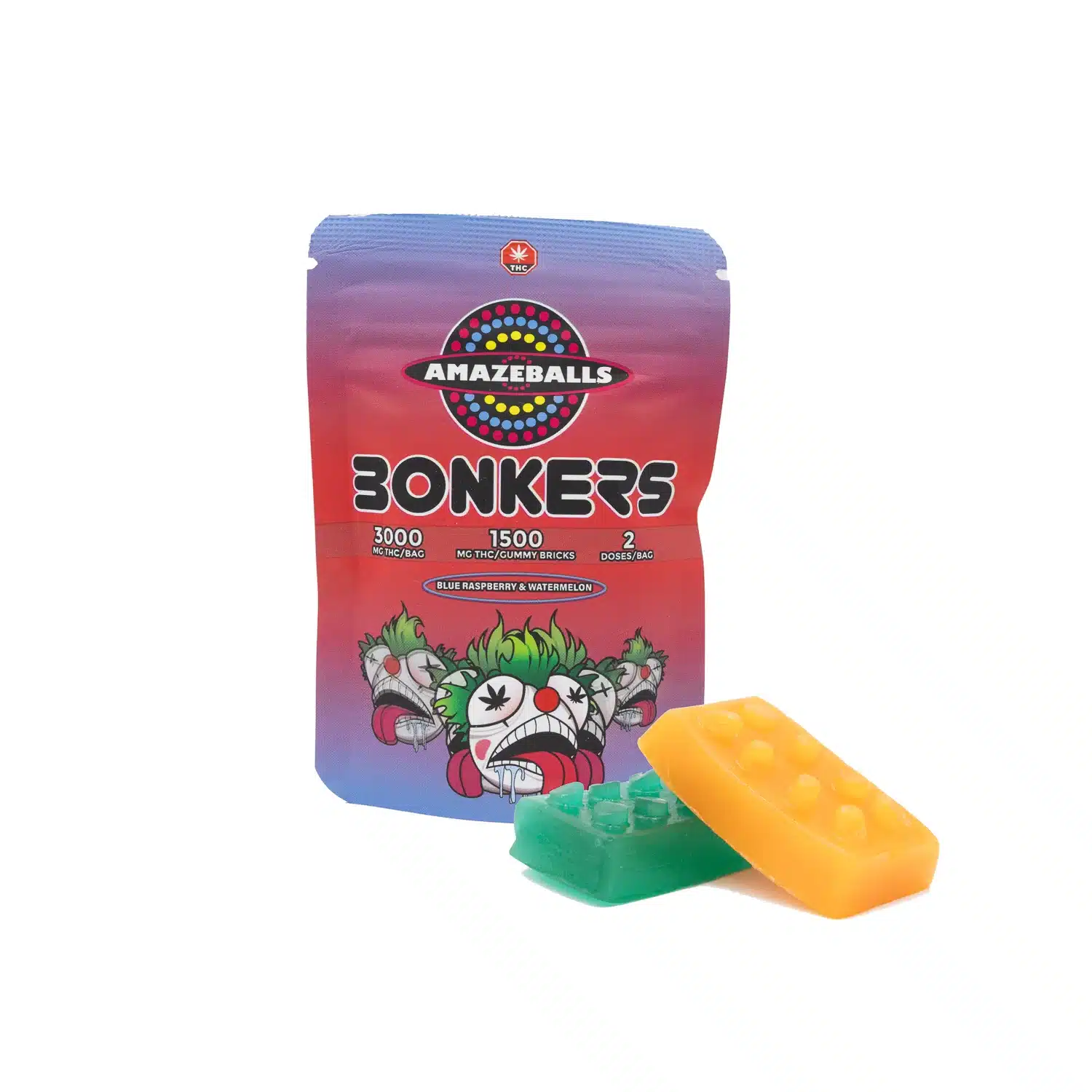 Amazeballs Edibles - Bonkers Gummies - 3000mg THC - Image 6