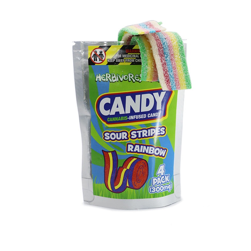 Herbivores Edibles – Sour Stripes Rainbow