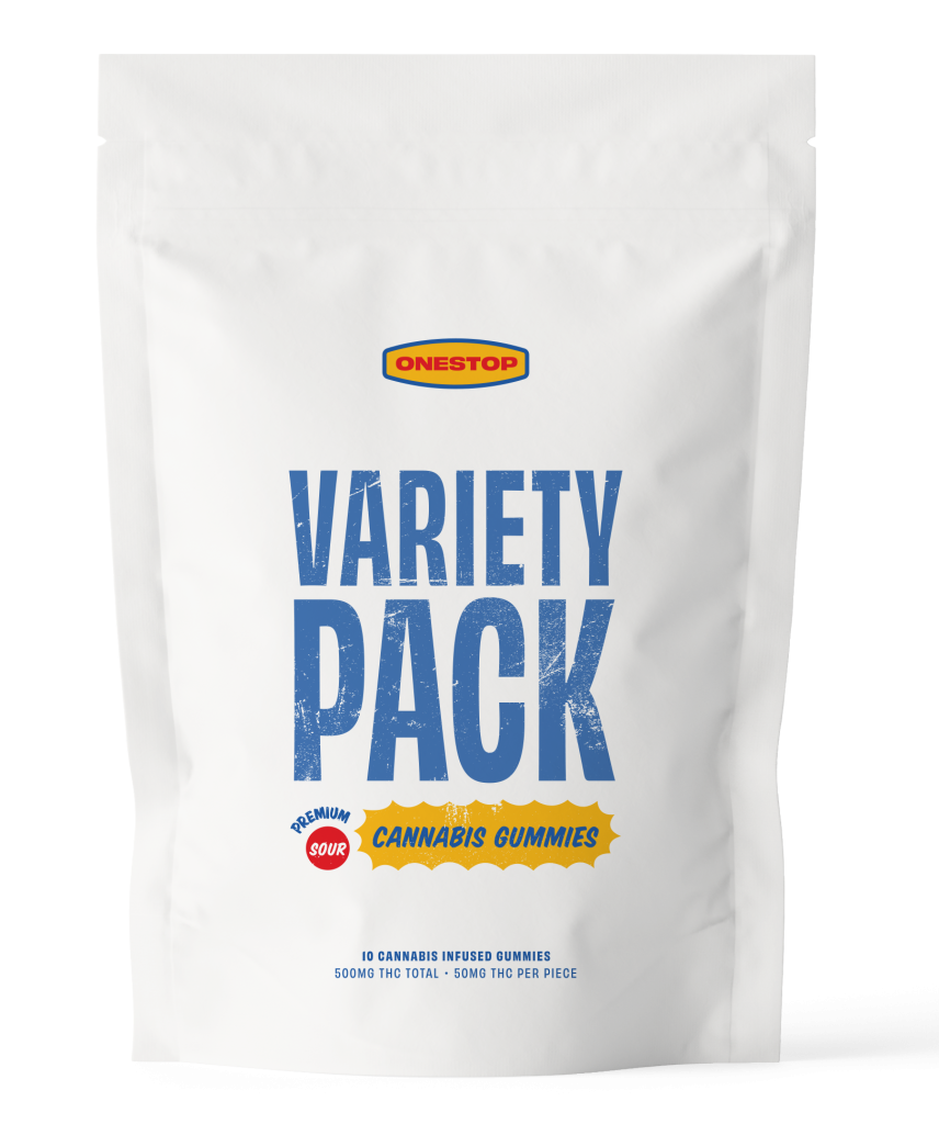 One Stop - Sour Variety Pack THC Gummies 500mg