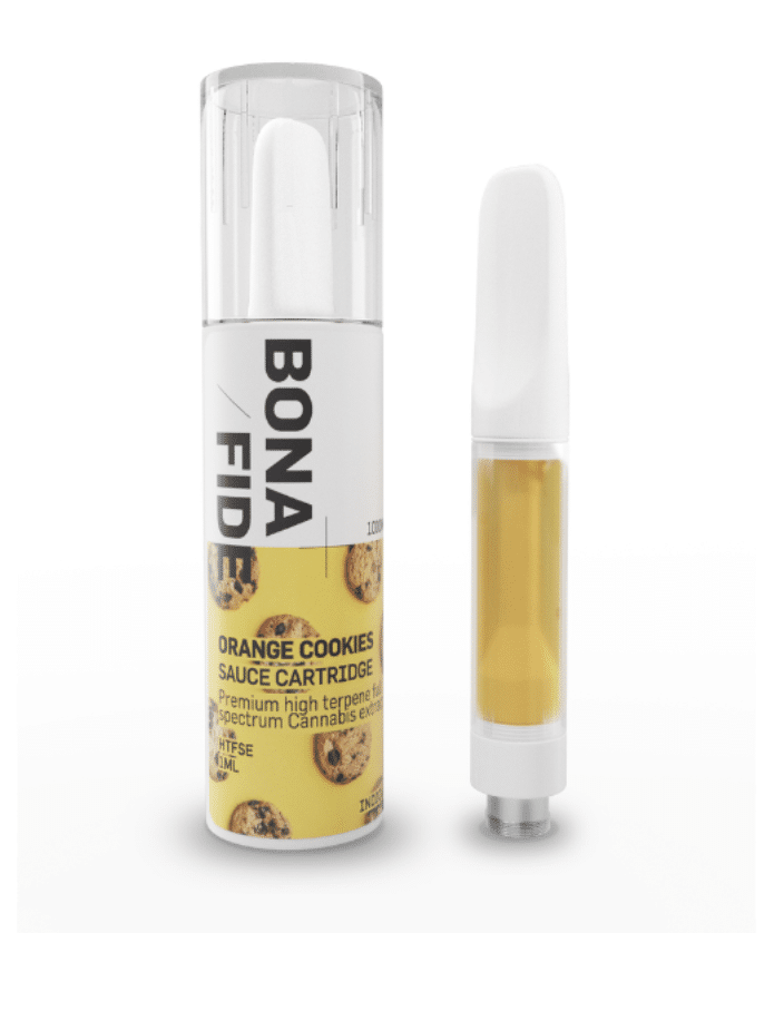 Bonafide – Sauce Cartridge - Orange Cookies 1ML THC (INDICA)