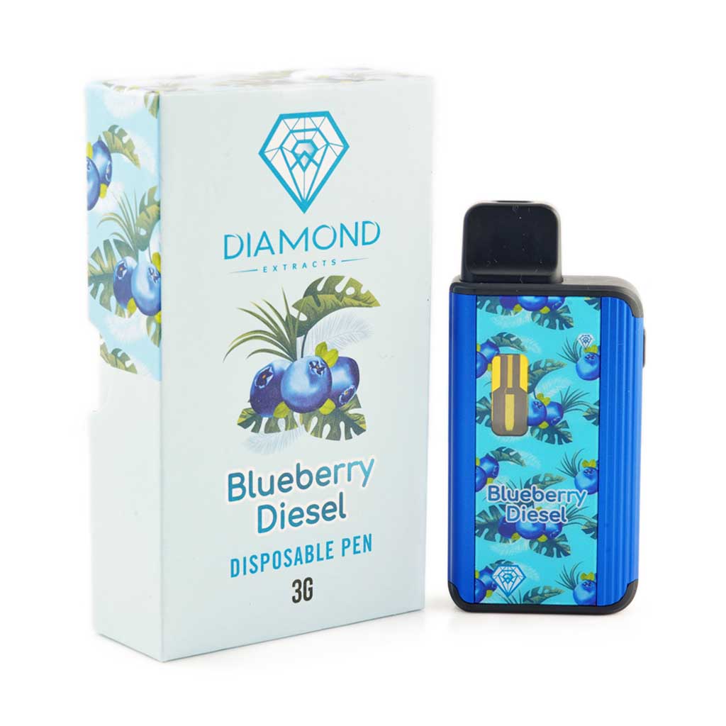 Diamond Concentrates - Blueberry Diesel 3G Disposable Pen