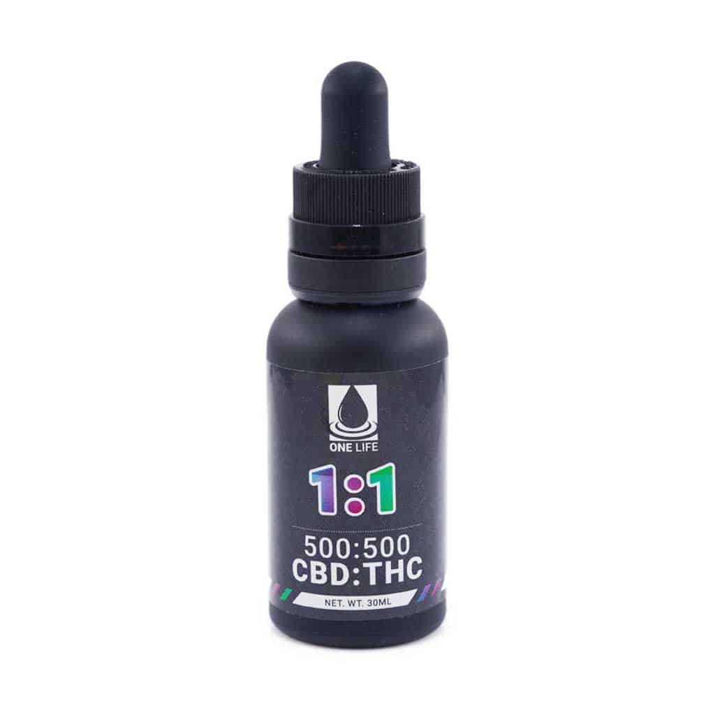 One Life Tincture - 1:1 (500mg CBD : 500mg THC)