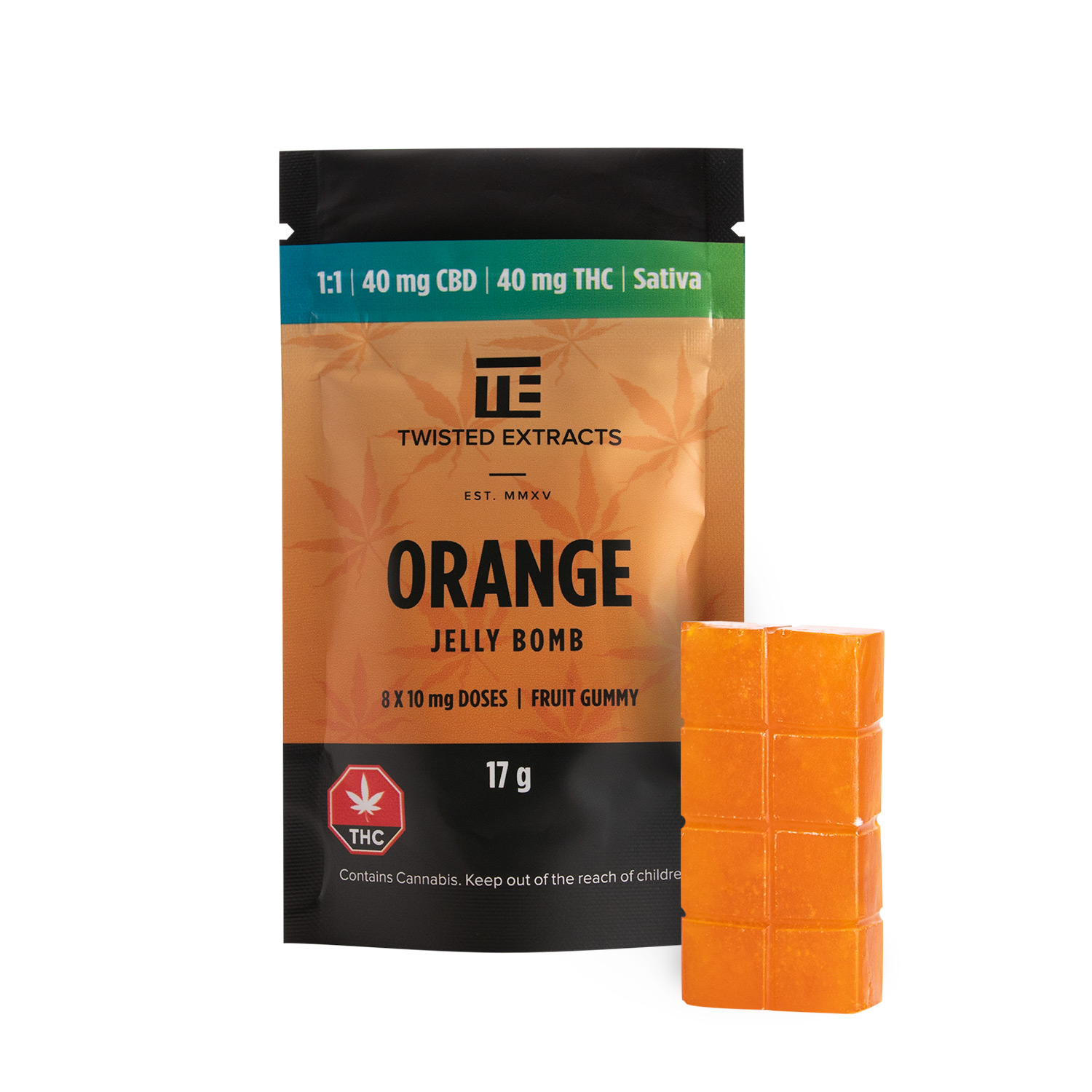 Twisted Extracts - Orange Jelly Bombs 1:1