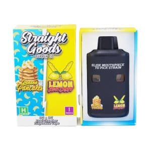Straight Goods - Dual Chamber Vape - Banana Pancakes + Lemon Rock Candy (3 Grams + 3 Grams)