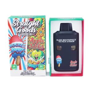 Straight Goods - Dual Chamber Vape - Rocket Pops + Apple Jacks (3 Grams + 3 Grams)