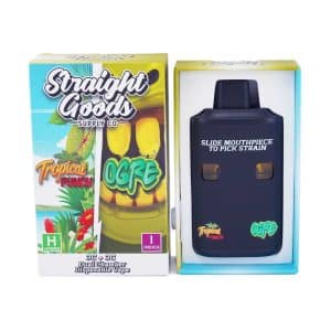 Straight Goods - Dual Chamber Vape - Tropical Punch + Ogre (3 Grams + 3 Grams)