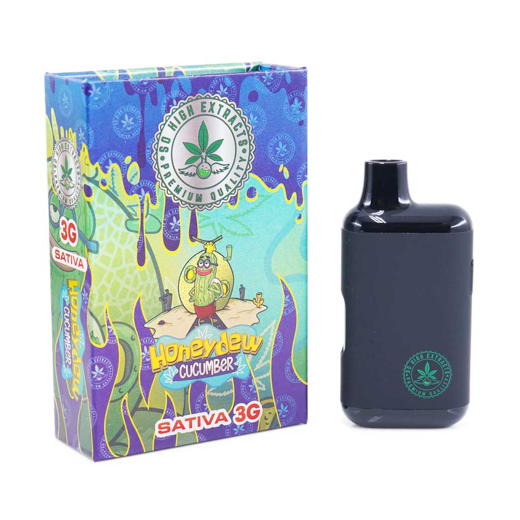 So High Extracts Disposable Pen - Hondew Cucumber 3ML (Sativa)