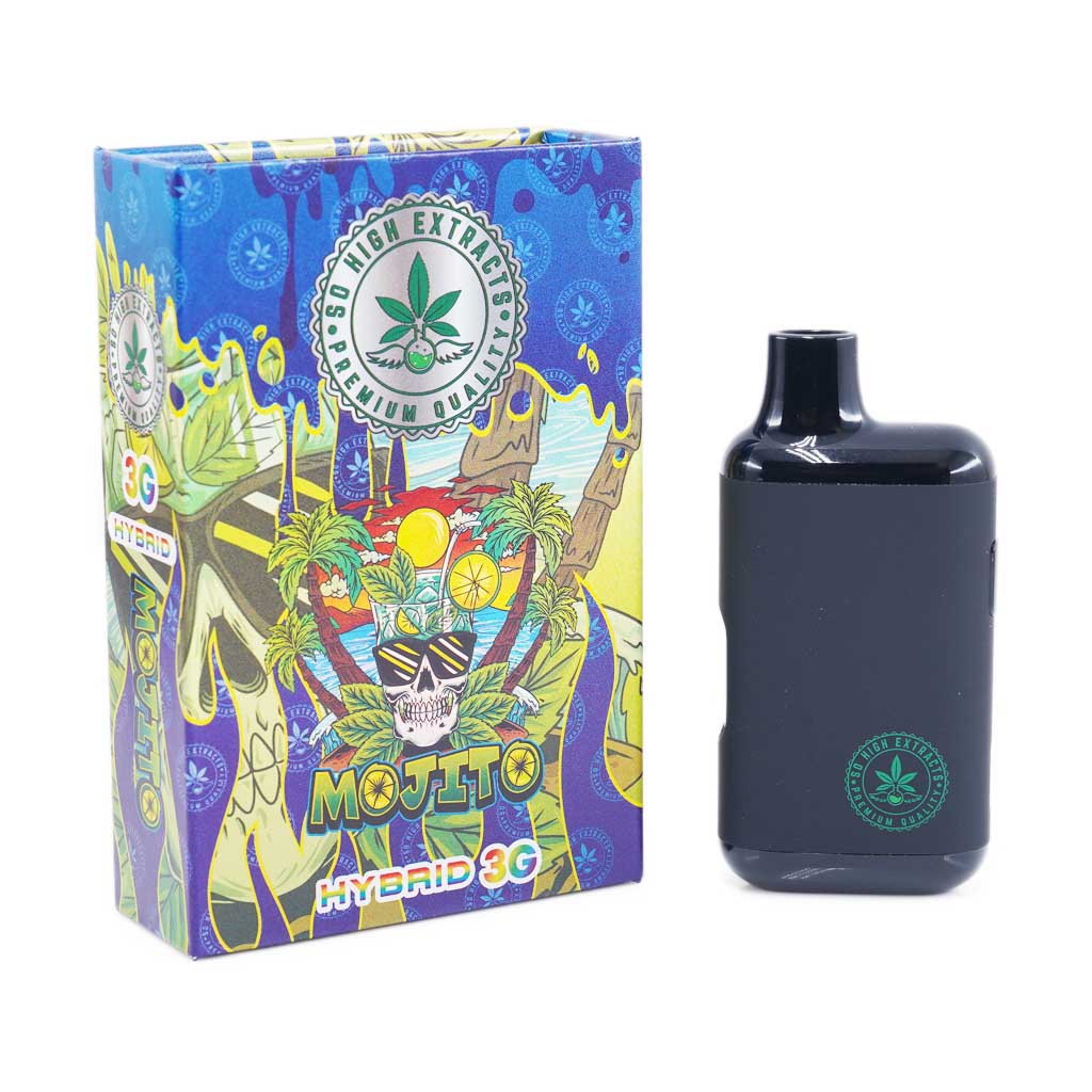 So High Extracts Disposable Pen - Mojito 3ML (Hybrid)