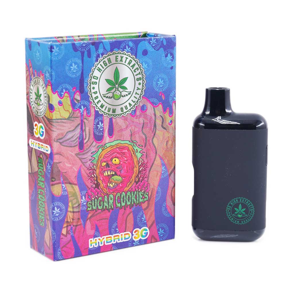 So High Extracts Disposable Pen - Sugar Cookies 3ML (Hybrid)