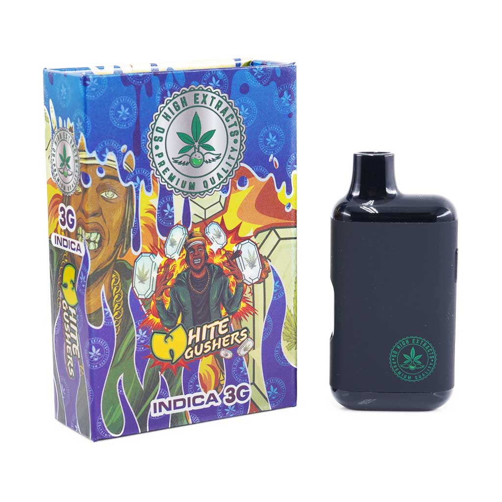 So High Extracts Disposable Pen - White Gushers 3ML (Indica)