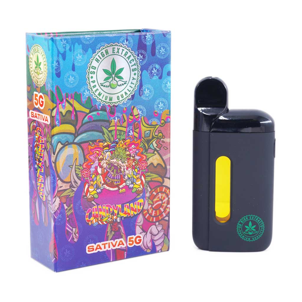 So High Extracts Disposable Pen - Candy Land 5ML (Sativa)