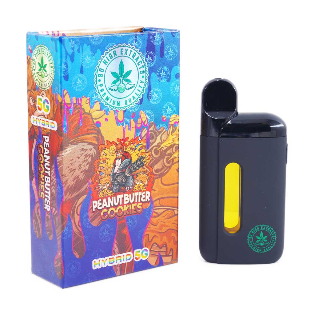 So High Extracts Disposable Pen - Peanut Butter Cookies 5ML (Hybrid)