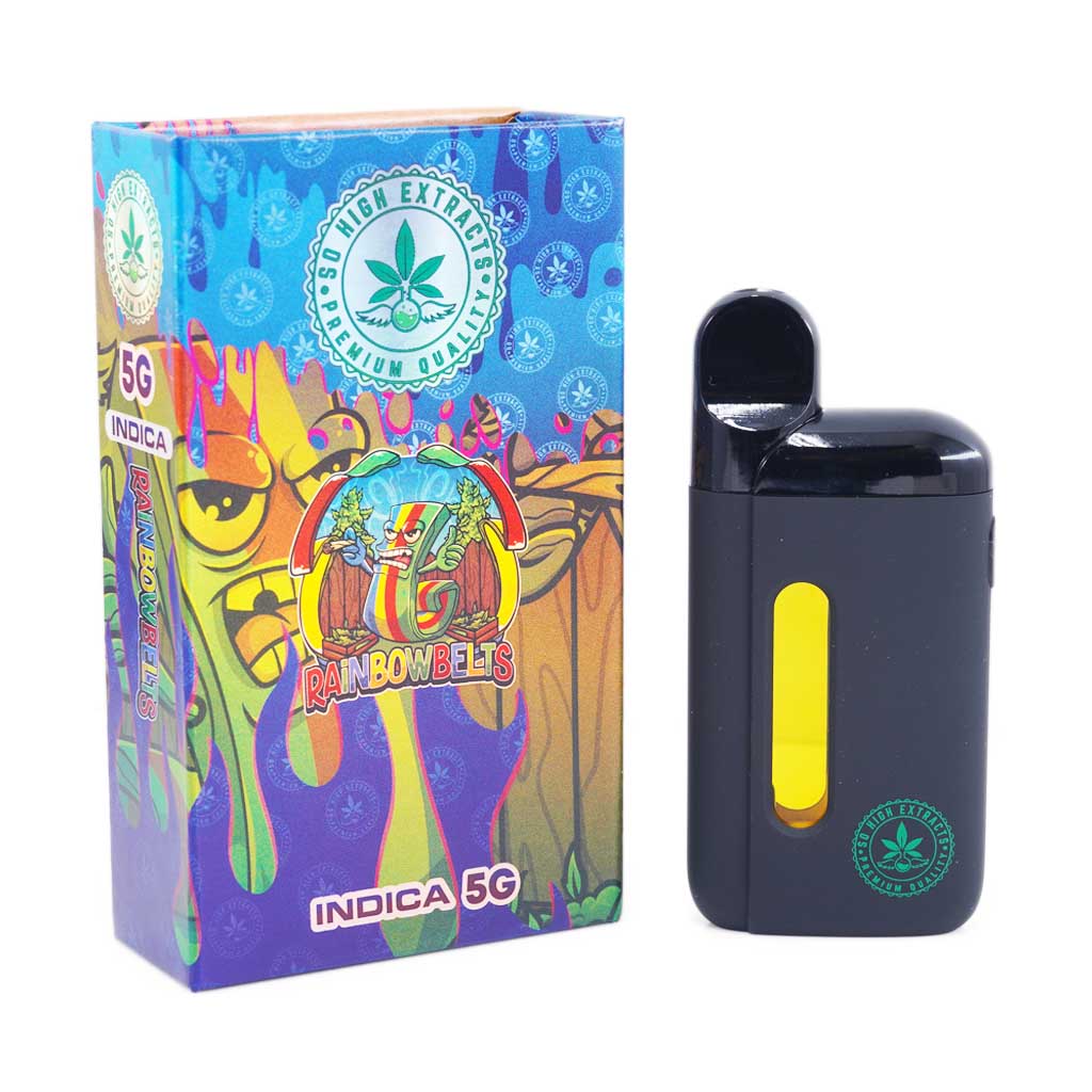 So High Extracts Disposable Pen - Rainbow Belts 5ML (Indica)