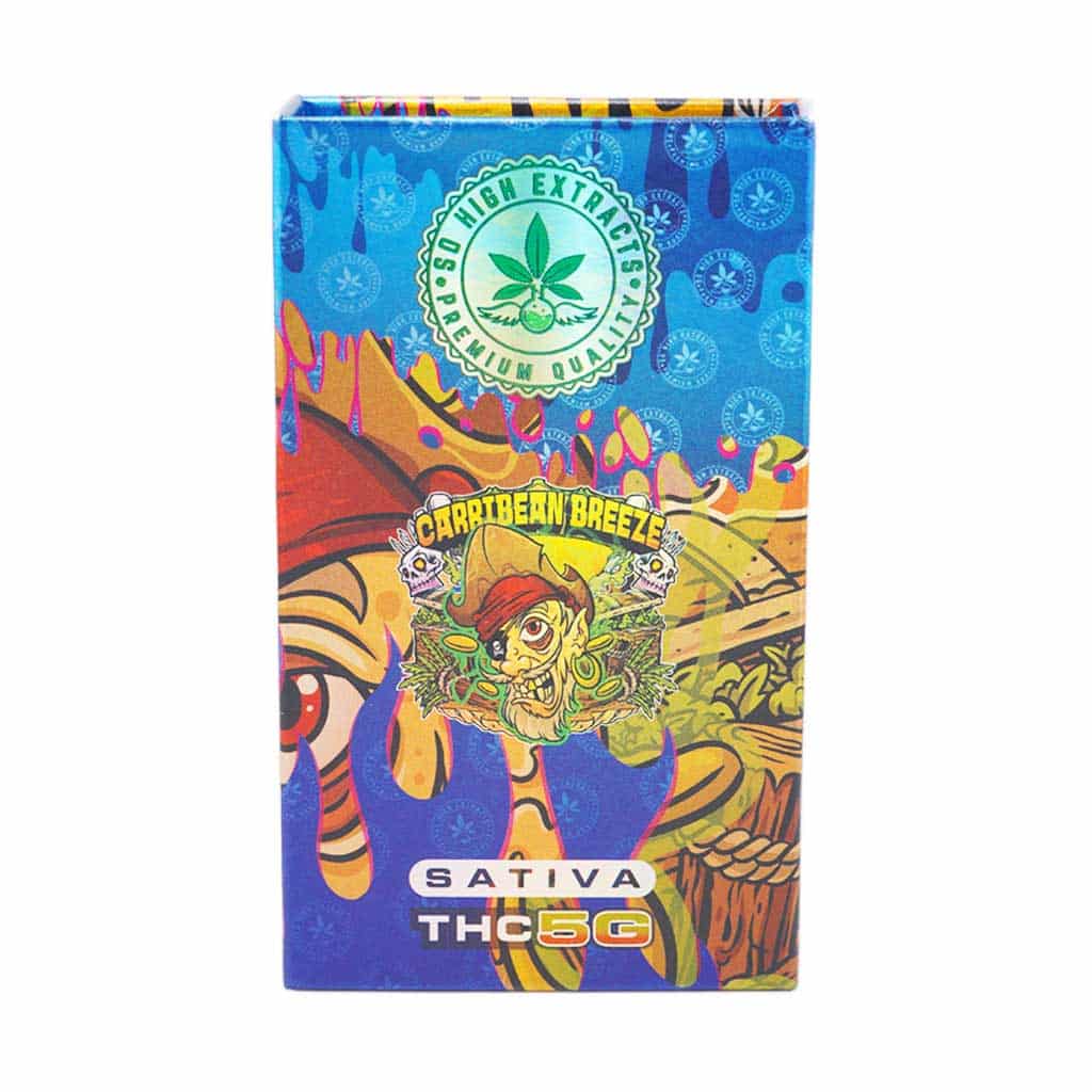 So High Extracts Disposable Pen - Carribean Breeze 5ML (Sativa) - Image 2