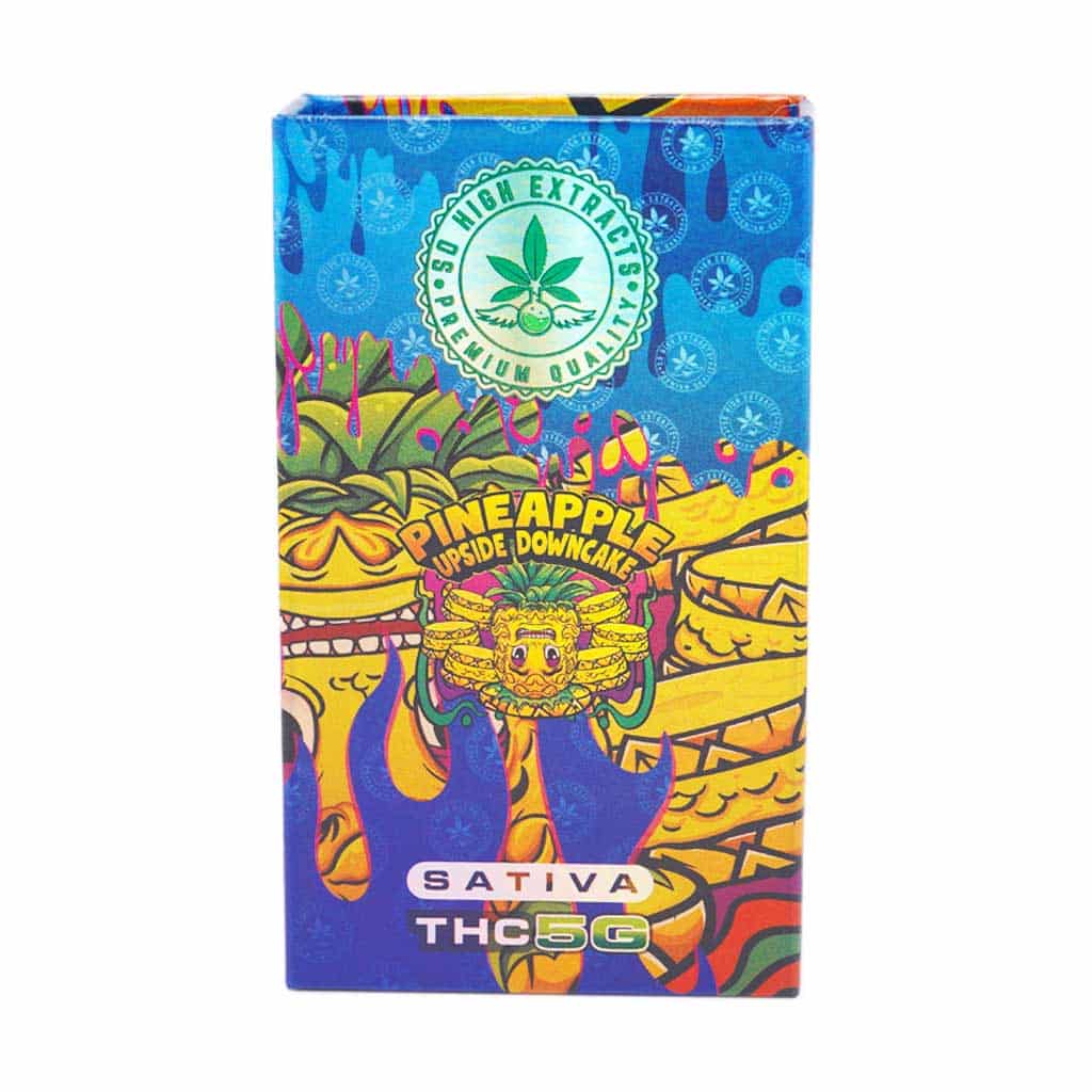 So High Extracts Disposable Pen - Pineapple Upside Down Cake 5ML (Sativa) - Image 2