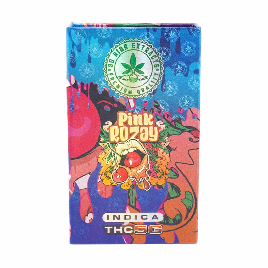 So High Extracts Disposable Pen - Pink Rozay 5ML (Indica) - Image 2