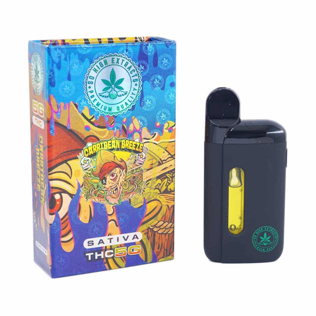 So High Extracts Disposable Pen - Carribean Breeze 5ML (Sativa)