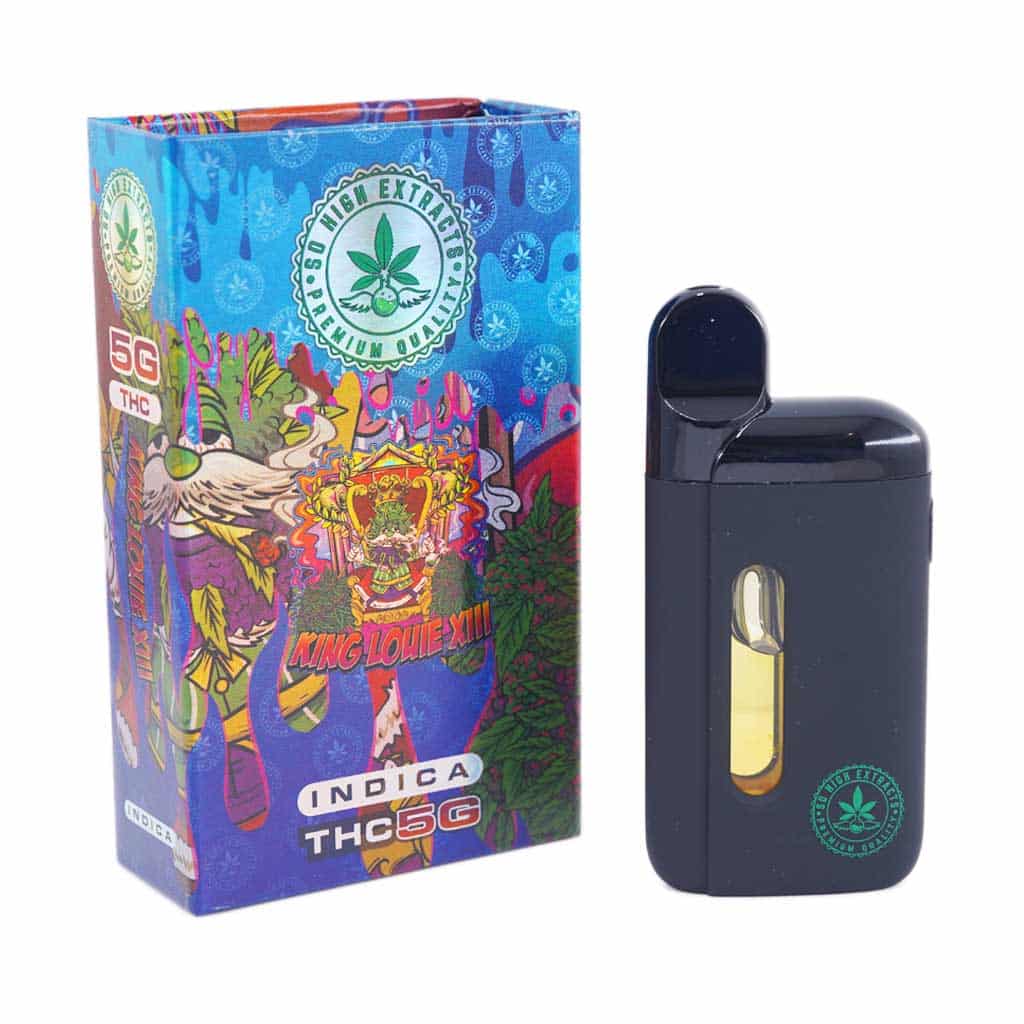 So High Extracts Disposable Pen - King Louie XIII 5ML (Indica)