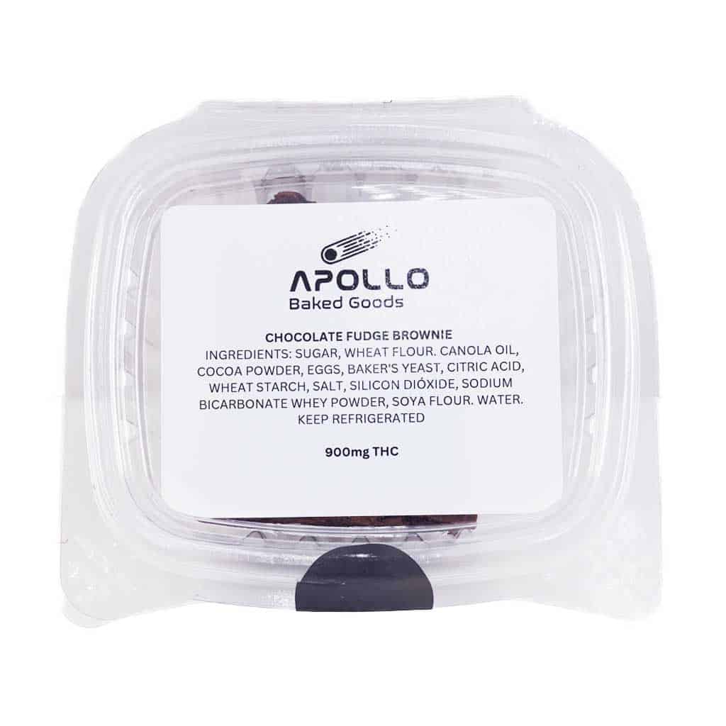 Apollo Baked Goods - Chocolate Fudge Brownie - 900mg THC
