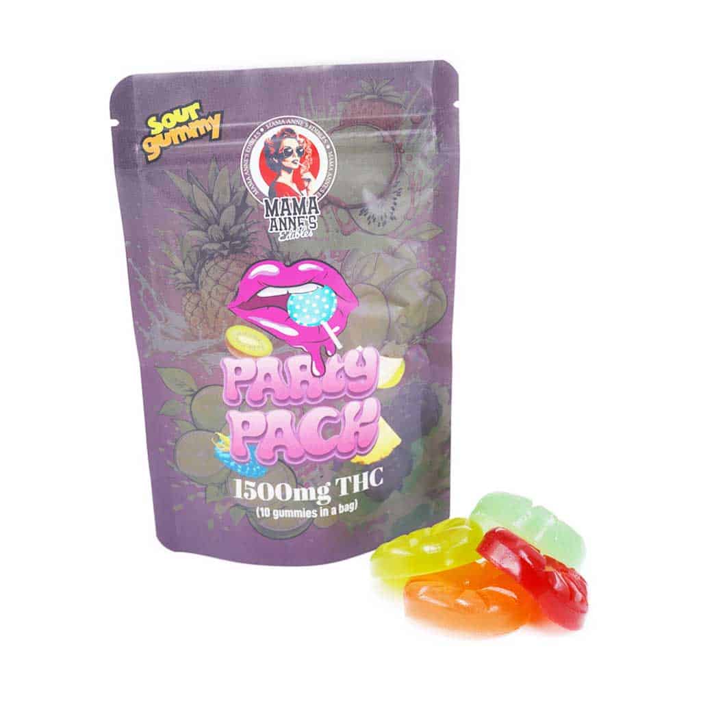Mama Anne's Edibles - Party Pack Gummy - 1500mg THC - Image 3