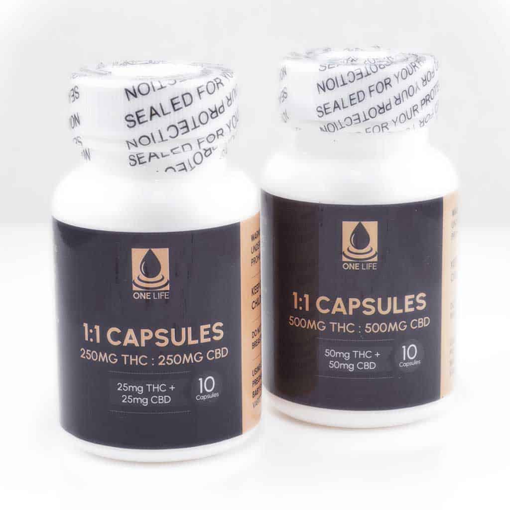One Life Soft Gel Capsules - THC Capsules - Image 4