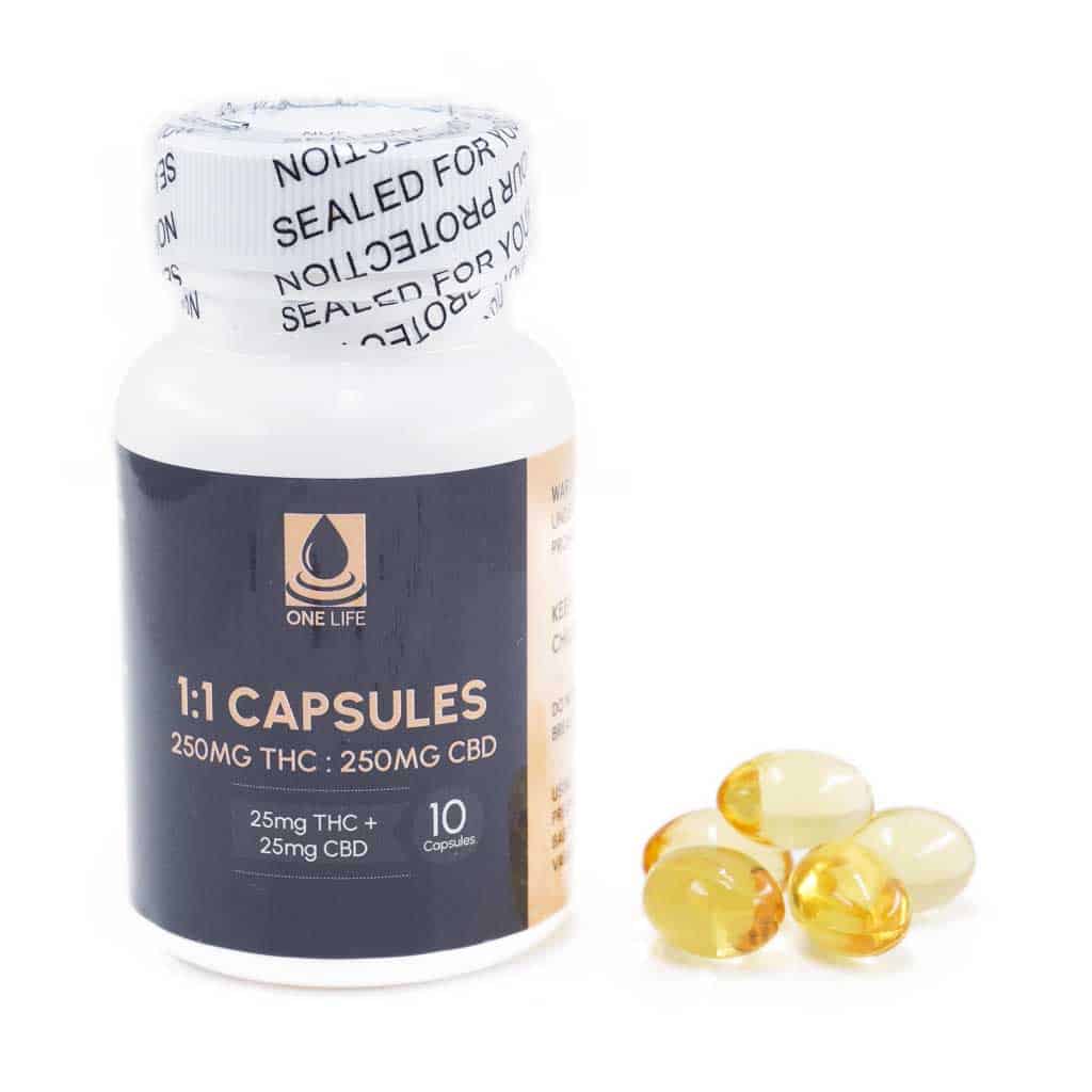 One Life Soft Gel Capsules - THC Capsules - Image 10