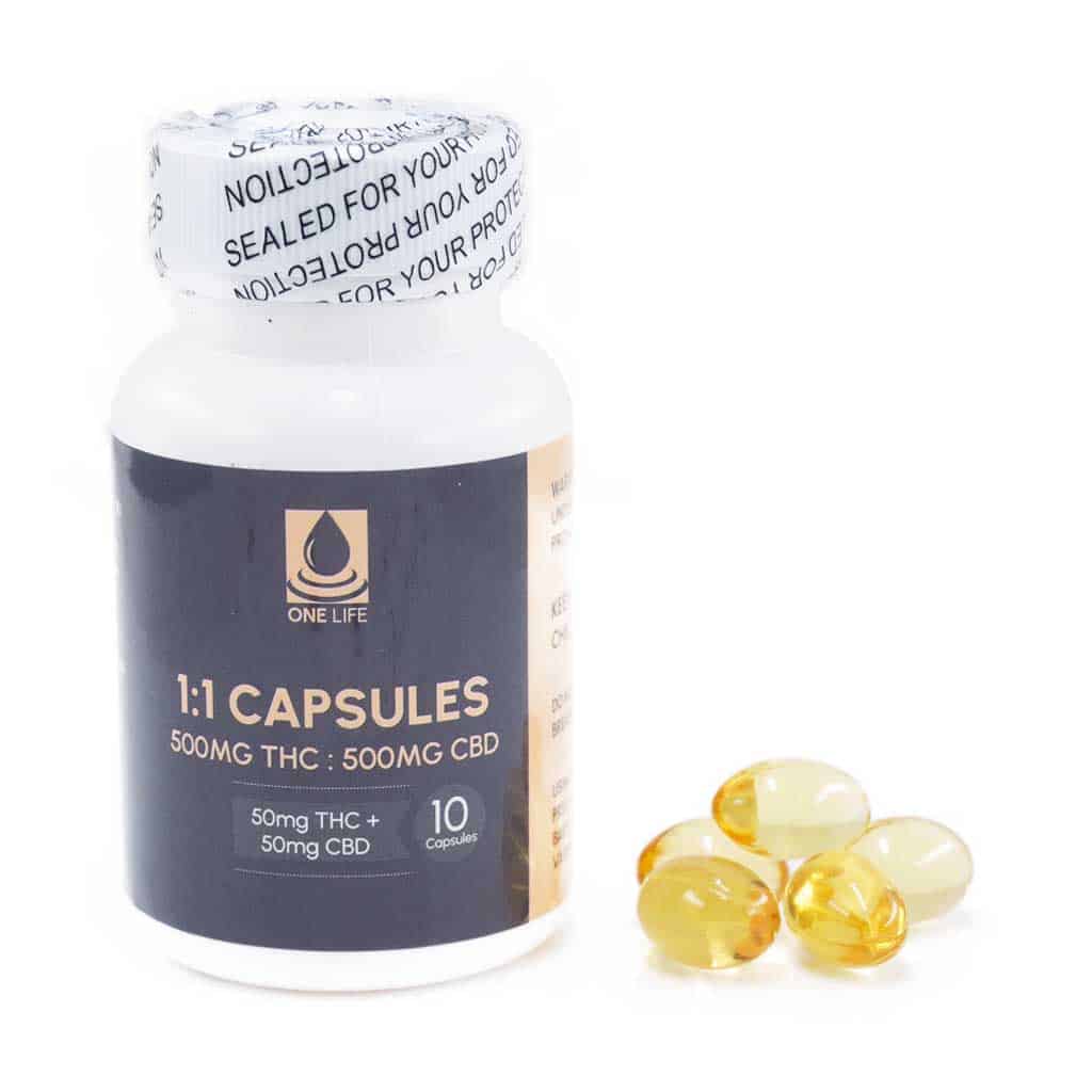 One Life Soft Gel Capsules - THC Capsules - Image 9