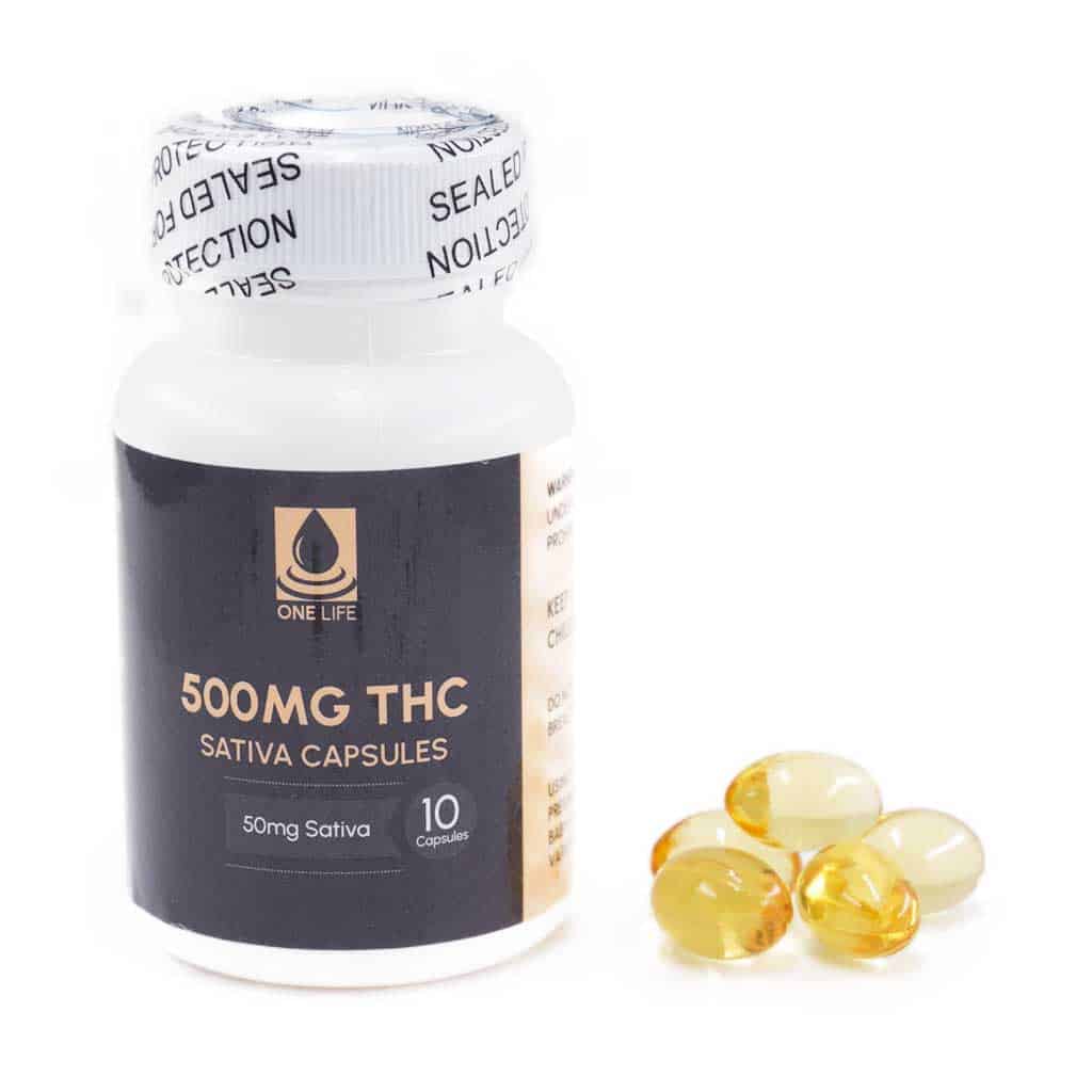 One Life Soft Gel Capsules - THC Capsules - Image 6