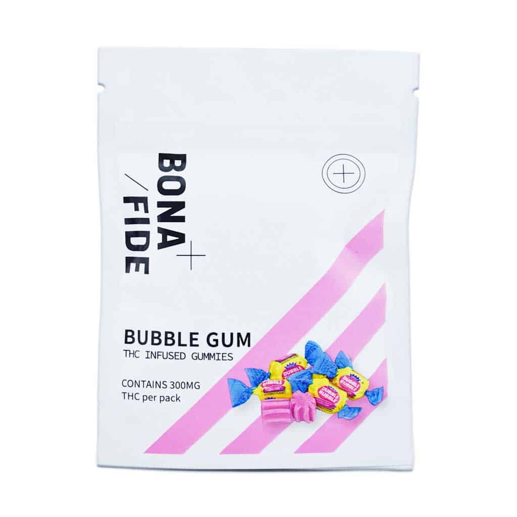 Bonafide –  Bubble Gum Gummies 300mg THC
