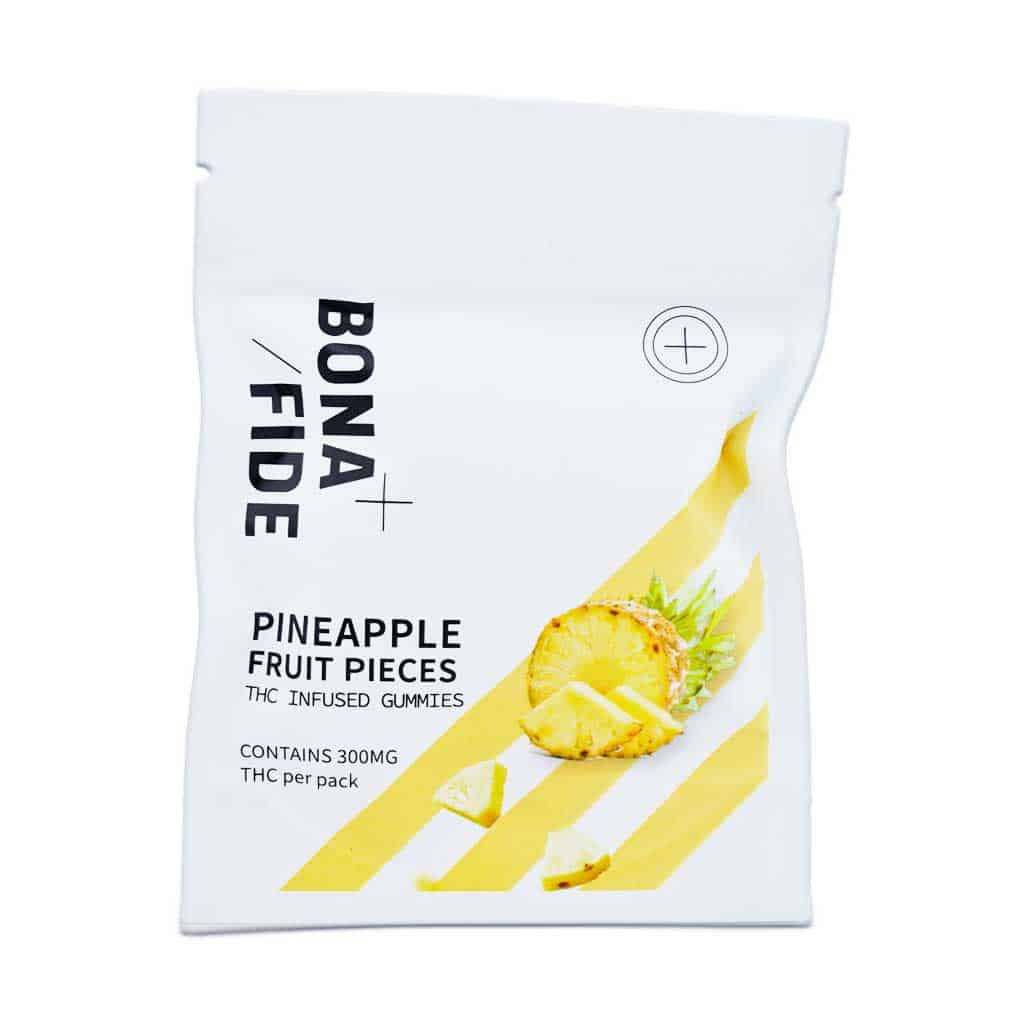 Bonafide –  Pineapple Fruit Pieces 300mg THC