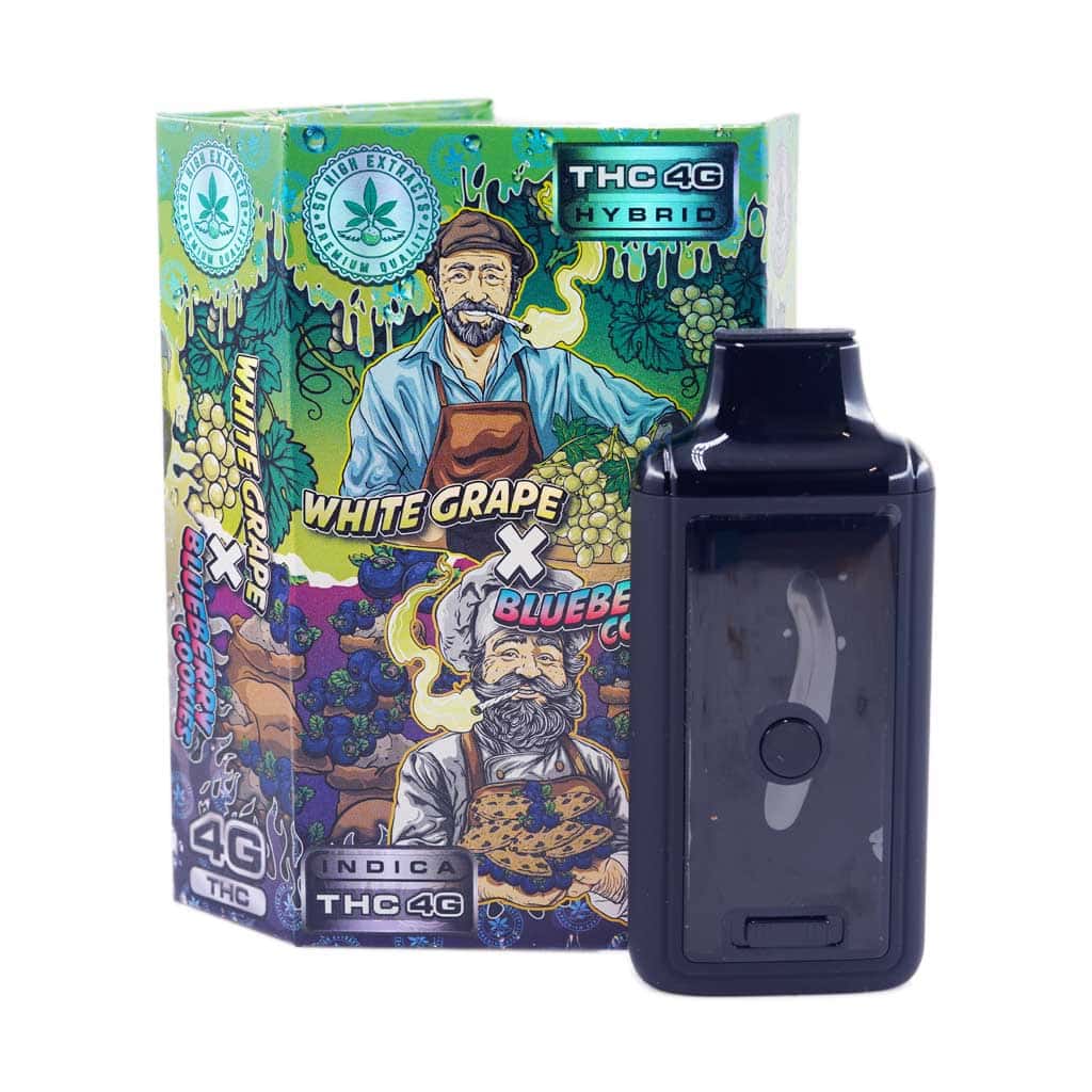 So High Extracts - Dual Chamber Pen - White Grape + Blueberry Cookies (4 Grams + 4 Grams)