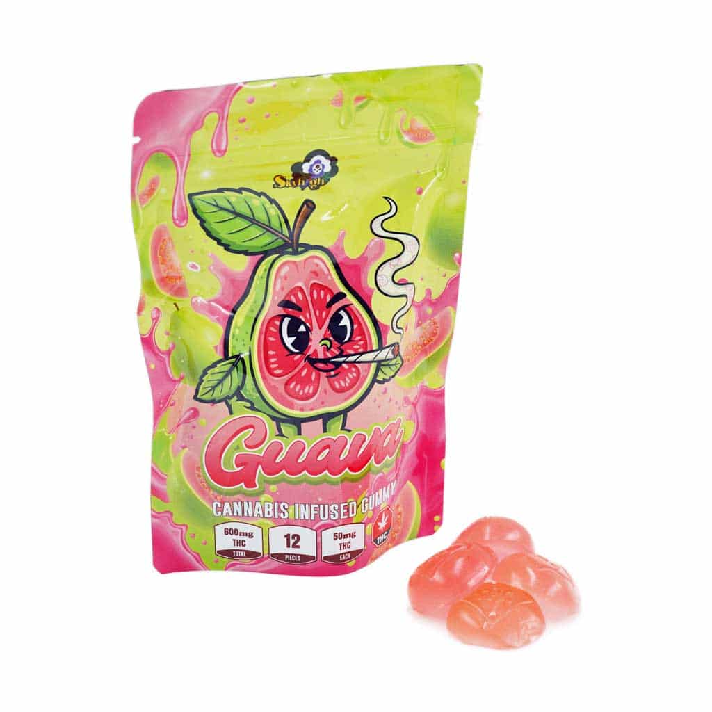 Sky High Edibles - Guava Gummy 600mg THC