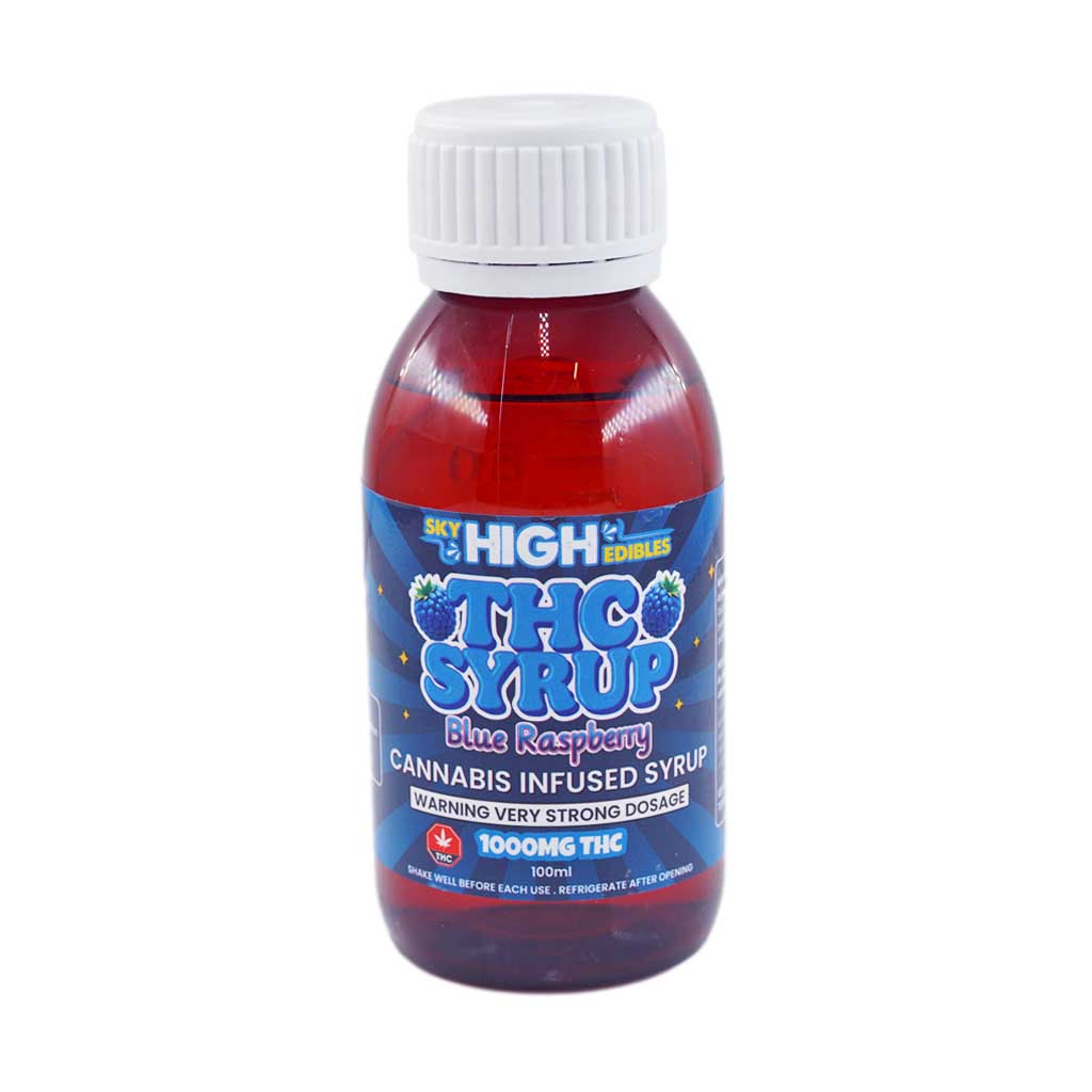 Sky High Syrup - Blue Raspberry 1000mg THC