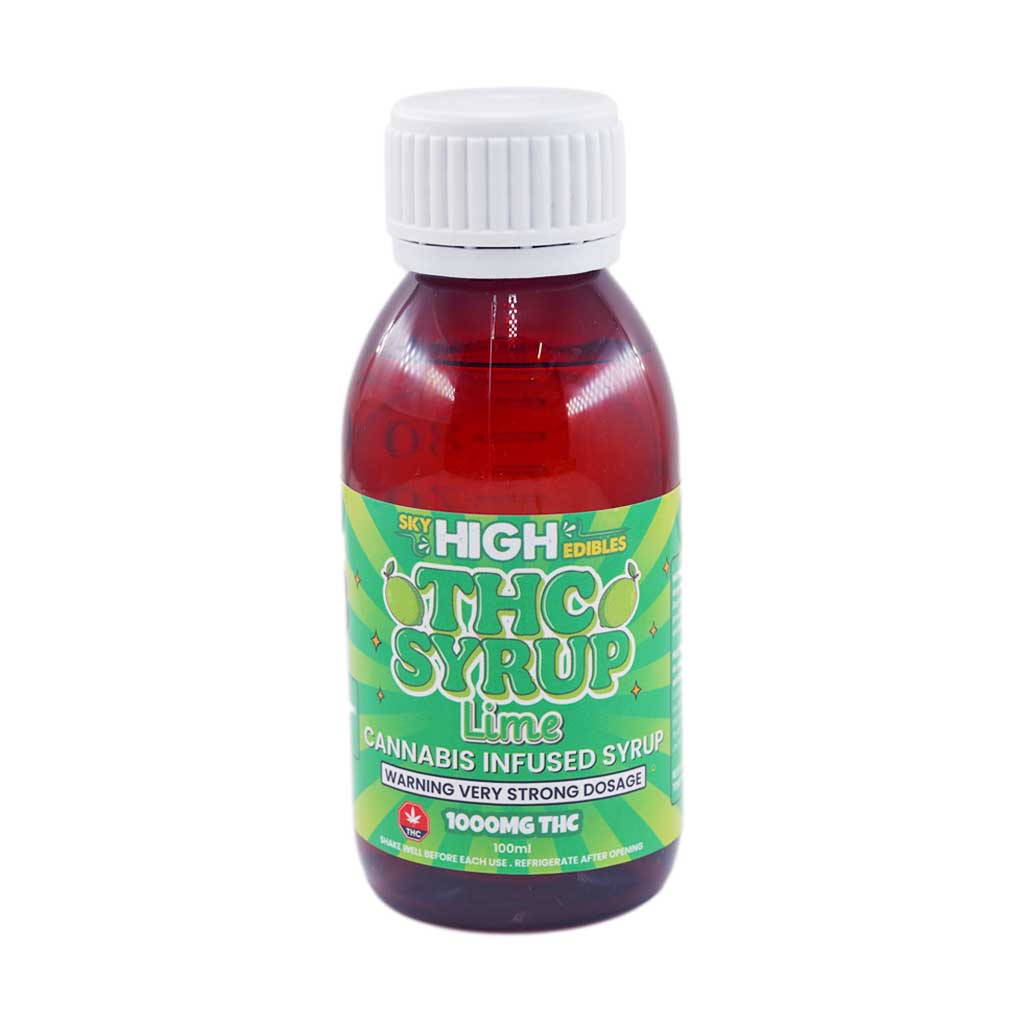 Sky High Syrup - Lime 1000mg THC