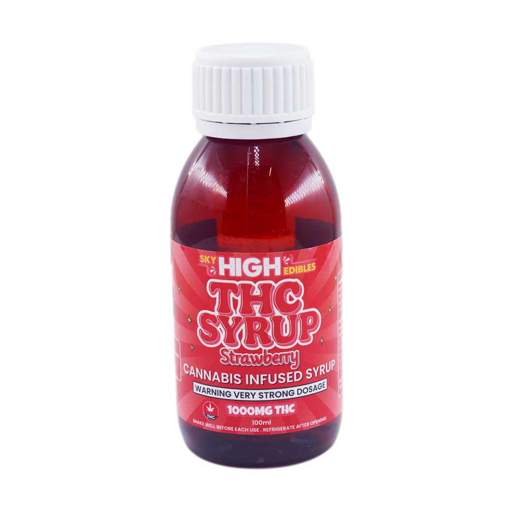 Sky High Syrup - Strawberry 1000mg THC