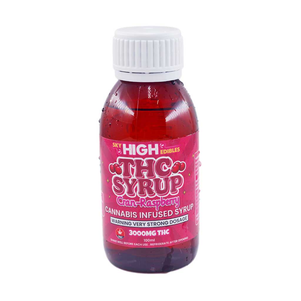 Sky High Syrup - Cran-Raspberry 3000mg THC