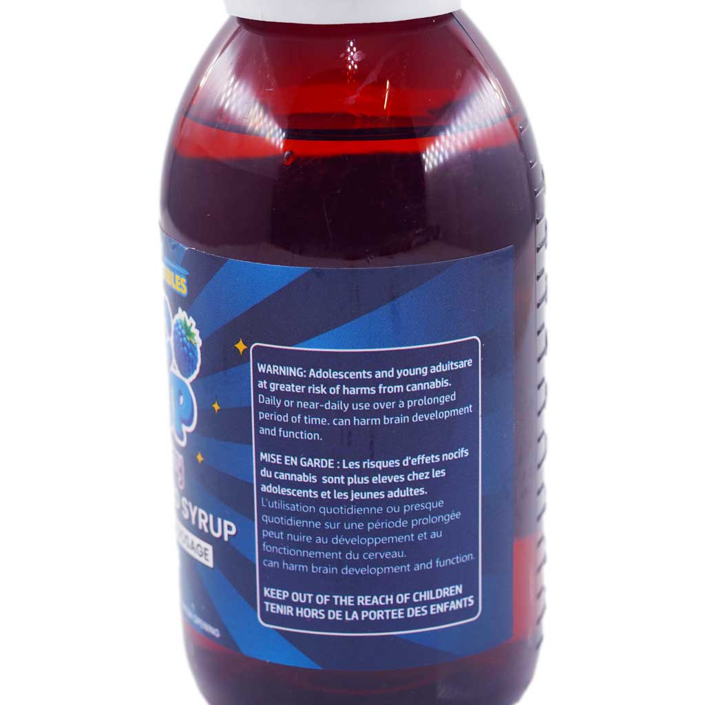 Sky High Syrup - Blue Raspberry 1000mg THC - Image 2