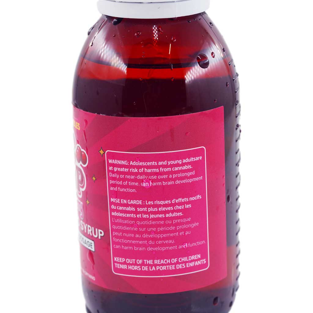 Sky High Syrup - Cran-Raspberry 3000mg THC - Image 2
