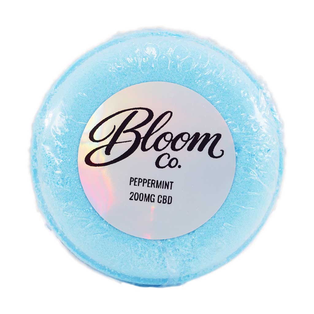 Bloom Co. - Peppermint Bathbomb - 200MG CBD
