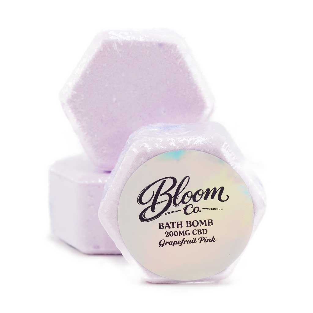 Bloom Co. - Grapefruit Bathbomb - 200MG CBD