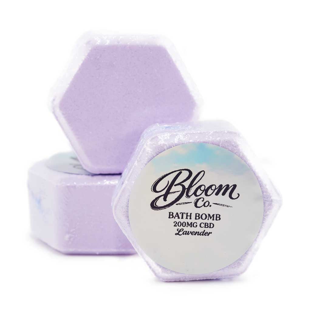 Bloom Co. - Lavender Bathbomb - 200MG CBD