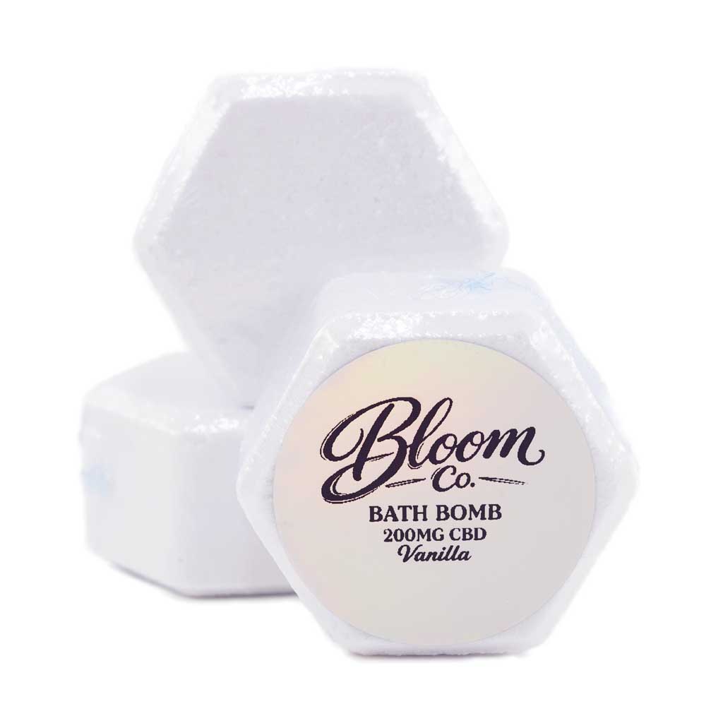 Bloom Co. - Vanilla Bathbomb - 200MG CBD