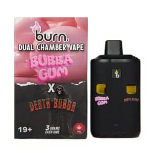 Burn Extracts - Dual Chamber Disposable Vape - Bubba Gum + Death Bubba (3+3 Gram)