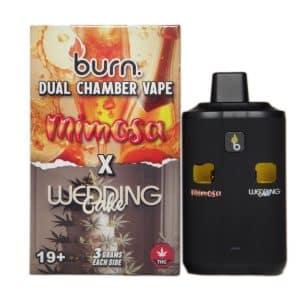 Burn Extracts - Dual Chamber Disposable Vape - Mimosa + Wedding Cake (3+3 Gram)