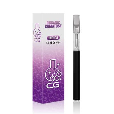 CG Extracts Premium Concentrates Disposable Pen - Organic Comatose 1ML