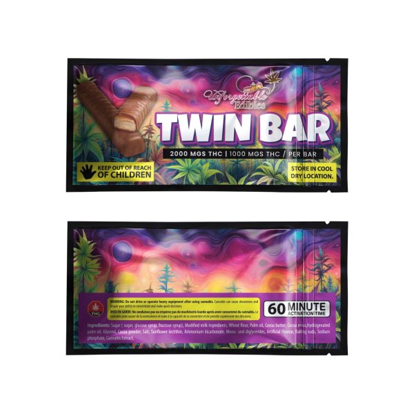Unforgettable Edibles - Twin Bar - 2000MG THC