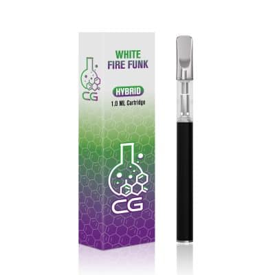 CG Extracts Premium Concentrates Disposable Pen - White Fire Funk 1ML