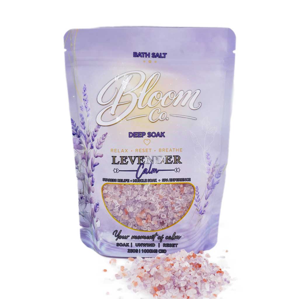 Bloom Co. - Lavender Bath Salts - 1000MG