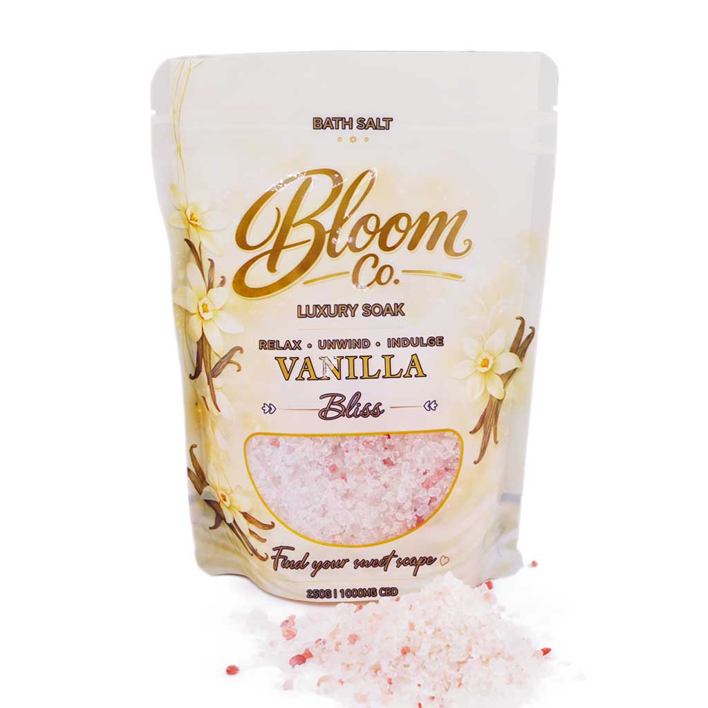 Bloom Co. - Vanilla Bath Salts - 1000MG