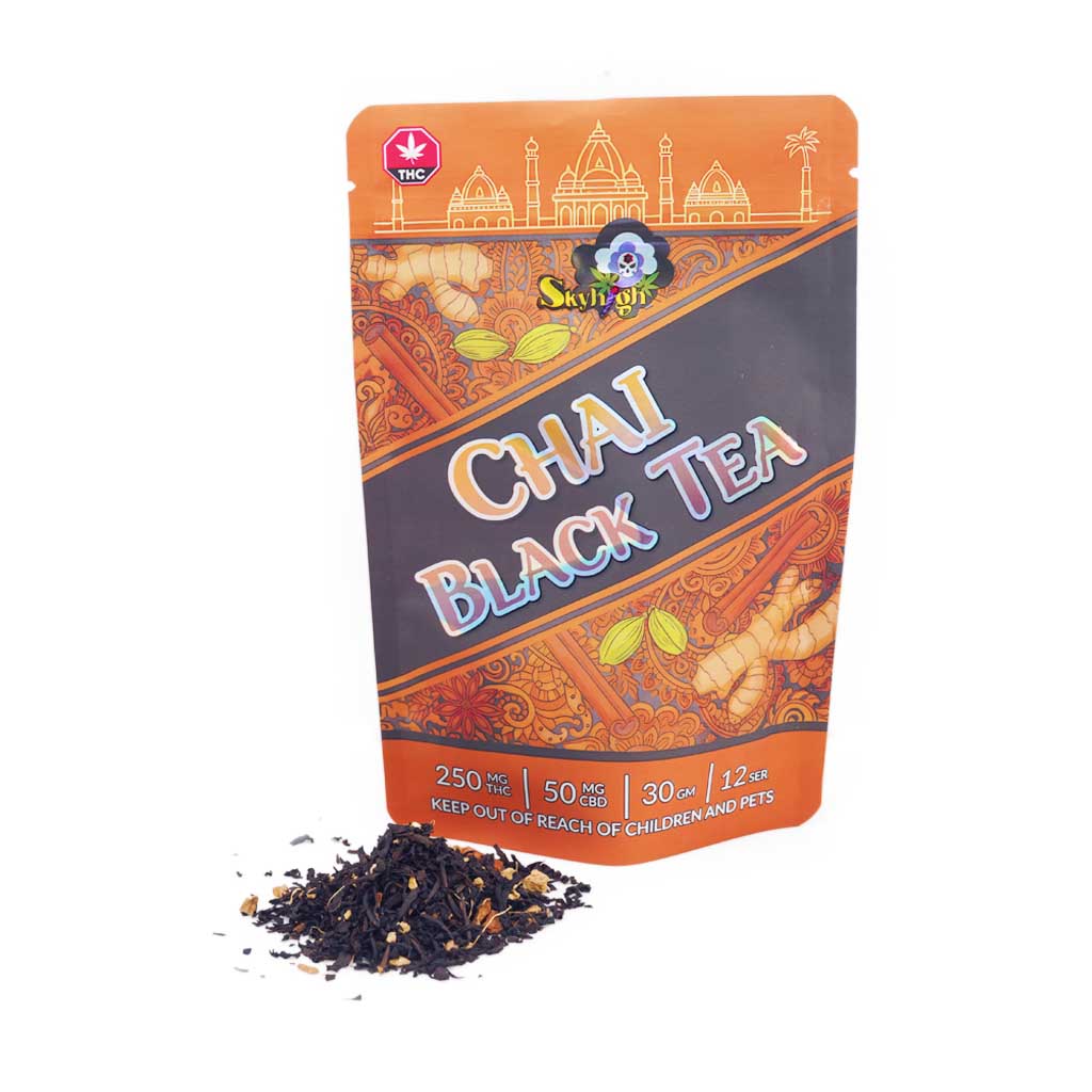 Buy Sky High Tea - Chai Black Tea - 250mg THC + 50mg CBD at Elite Cannabis Online Shop